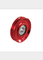 วัสดุล้อเลื่อนอุปกรณ์ออกกำลังกายรอก 4.5 นิ้ว Red Design อุปกรณ์เพื่อสุขภาพ Rollers