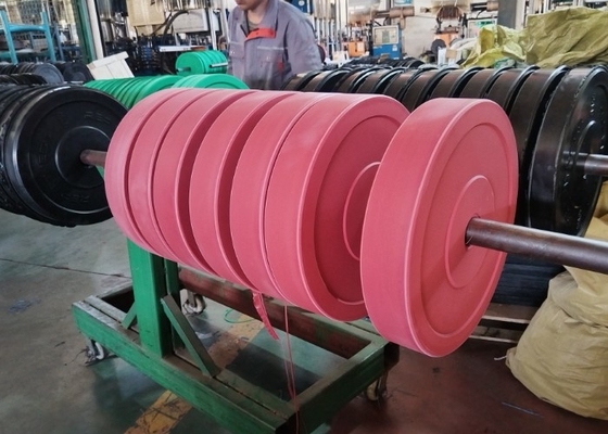 แผ่นน้ําหนักเหล็ก 5kg-20kg ปรับปรุงความแข็งแรงและความทนทาน