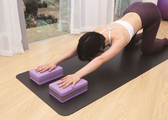 การออกกำลังกาย 1300G 150mm กว้าง 10mm หนา TPE Yoga Block